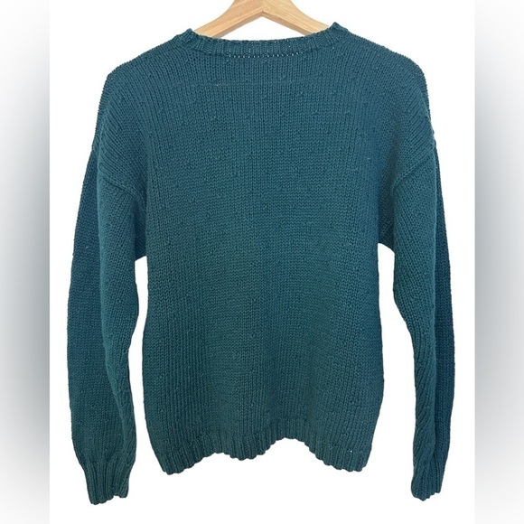 Vintage Knitted By Hand Pull Over Sweater - Picture 3 of 4